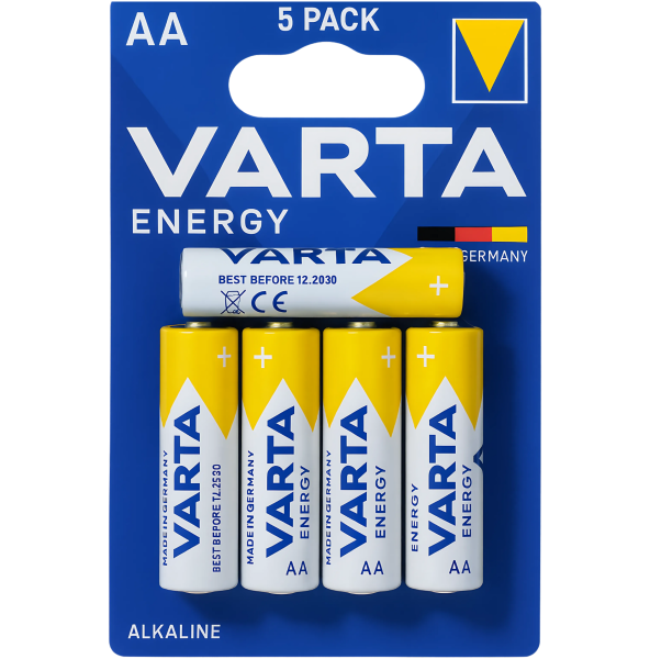 VARTA - Energy AA Alkaline Batterien 5er-Pack
